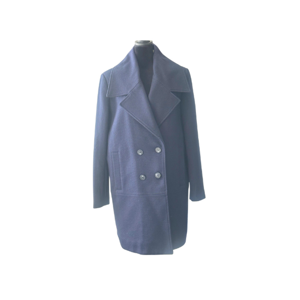 Marc New York Andrew Marc Coat Wool Blend Jacket Navy Blue Women’s Size 8